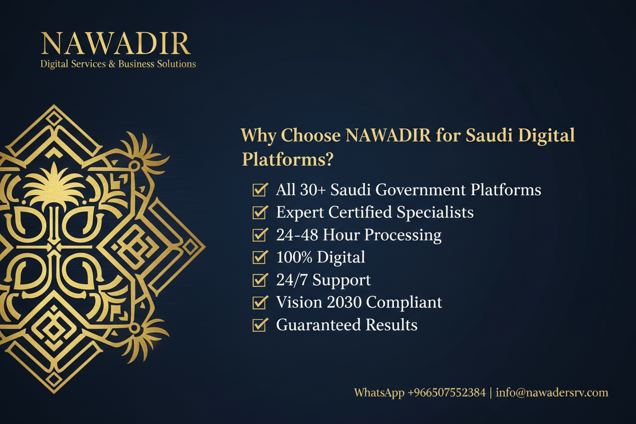 Why Choose Nawadir for Nafith Platform Services