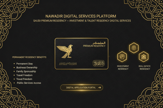 Saudi Premium Residency — Investment & Talent Residency — Nawadir