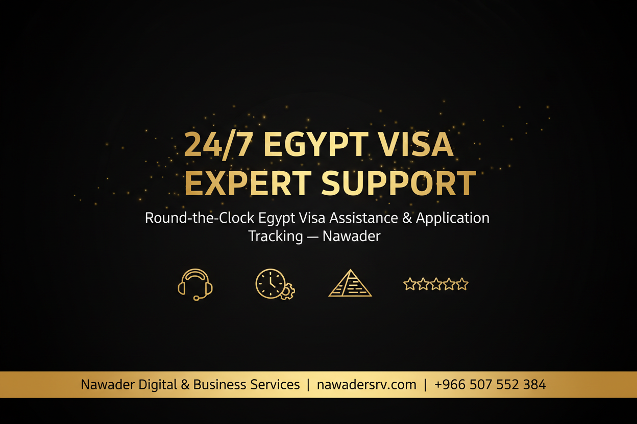 24/7 Egypt Visa Expert Support - Nawader