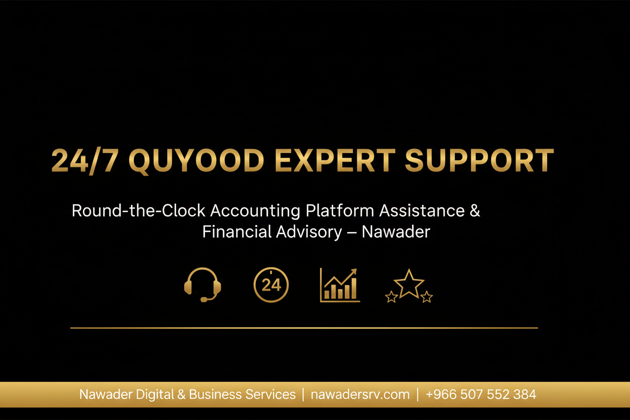 24/7 QUYOOD Expert Support - Nawader