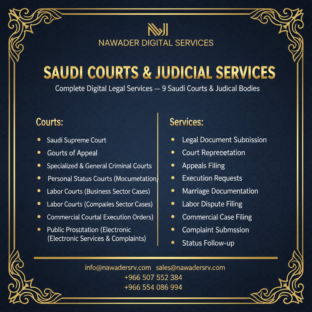 جميع المحاكم السعودية - نوادر