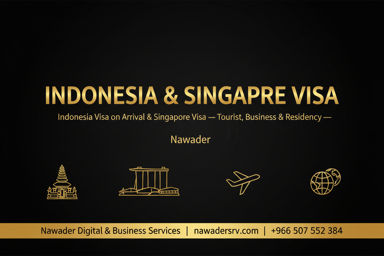 Indonesia & Singapore Visa - Nawader