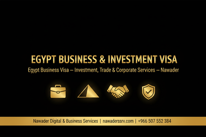 Egypt Business & Investment Visa - Nawader