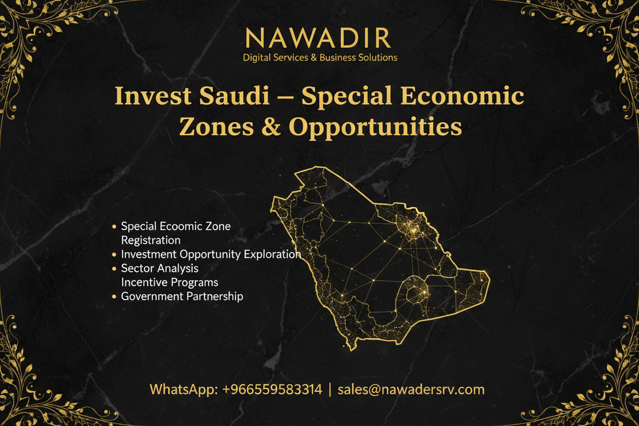 Invest Saudi Special Economic Zones and Investment Opportunities - Nawadir