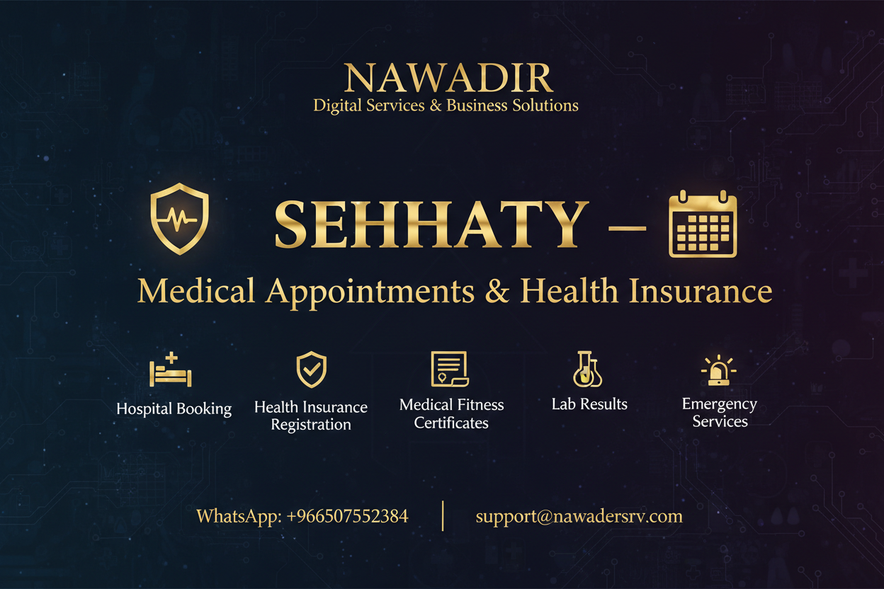 SEHHATY Medical Appointments and Health Insurance Services - Nawadir