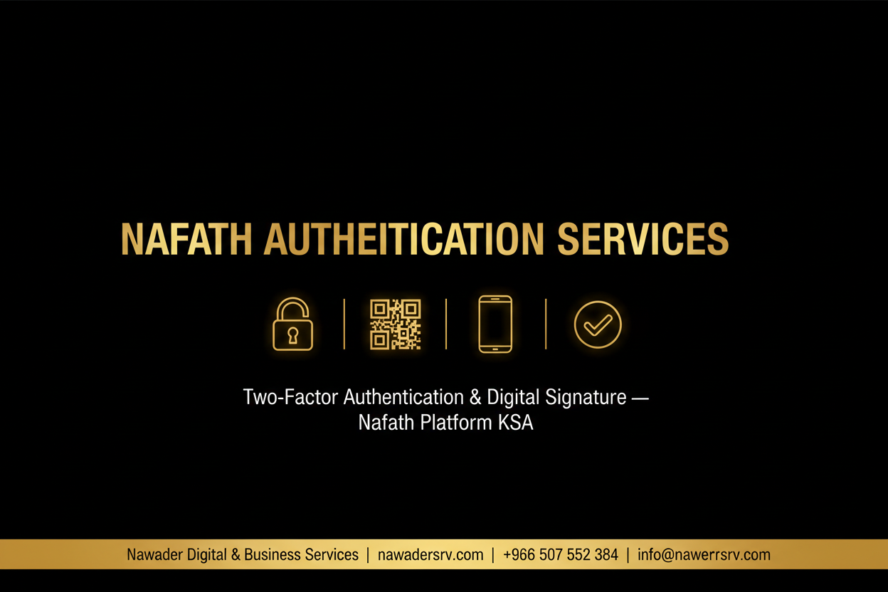 NAFATH Authentication Services - Nawader