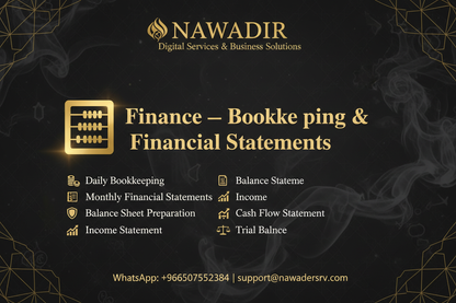 Finance Bookkeeping and Financial Statements - Nawadir