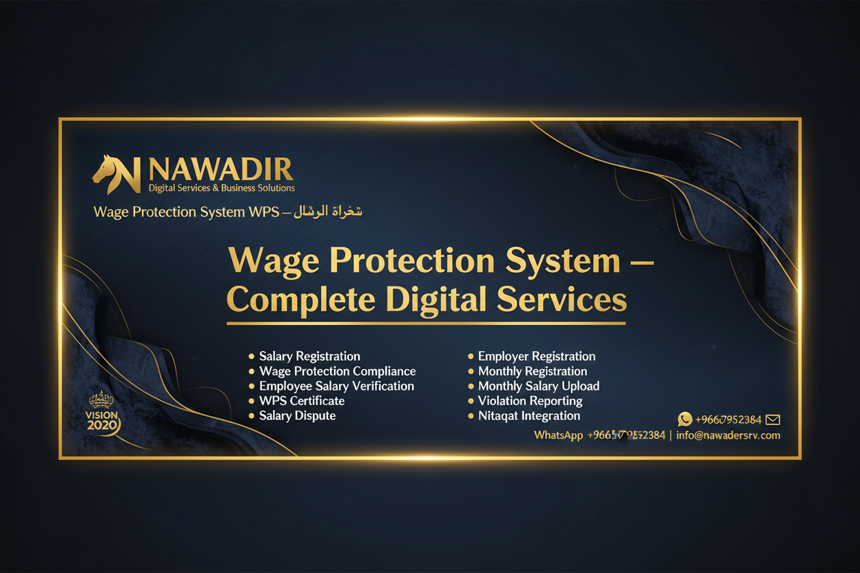 Wage Protection System WPS Complete Digital Services - Nawadir