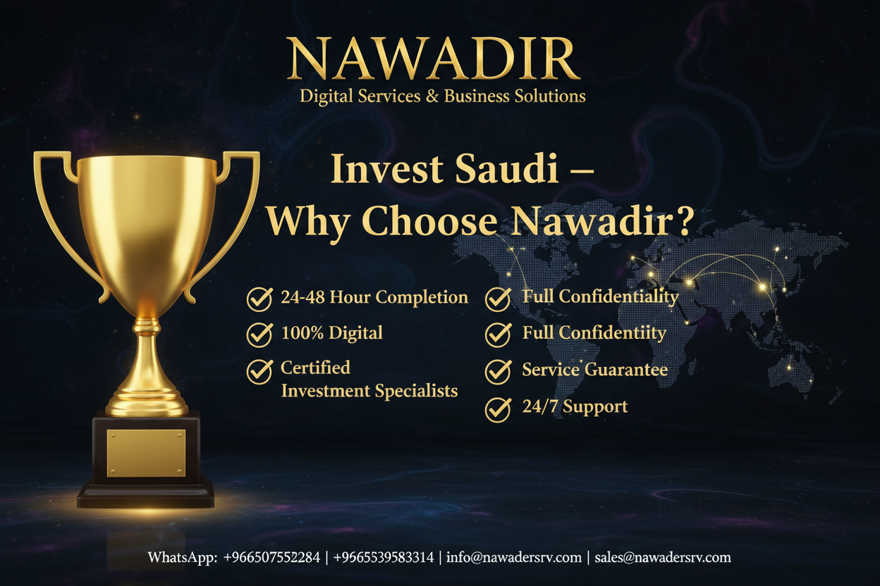 Why Choose Nawadir for Invest Saudi Platform - 24/7 Certified Investment Specialists