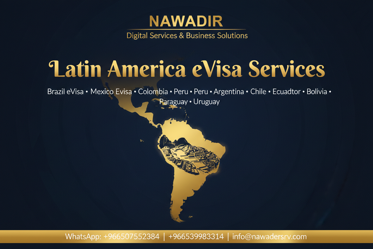 Latin America eVisa Digital Services - Nawadir
