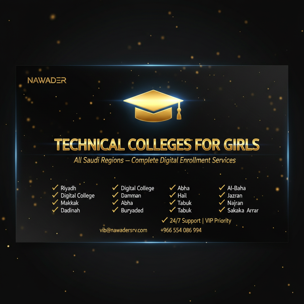كليات تقنية للبنات - خدمات مميزة - نوادر