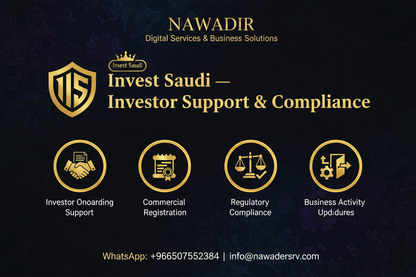 Invest Saudi Investor Support and Compliance Services - Nawadir