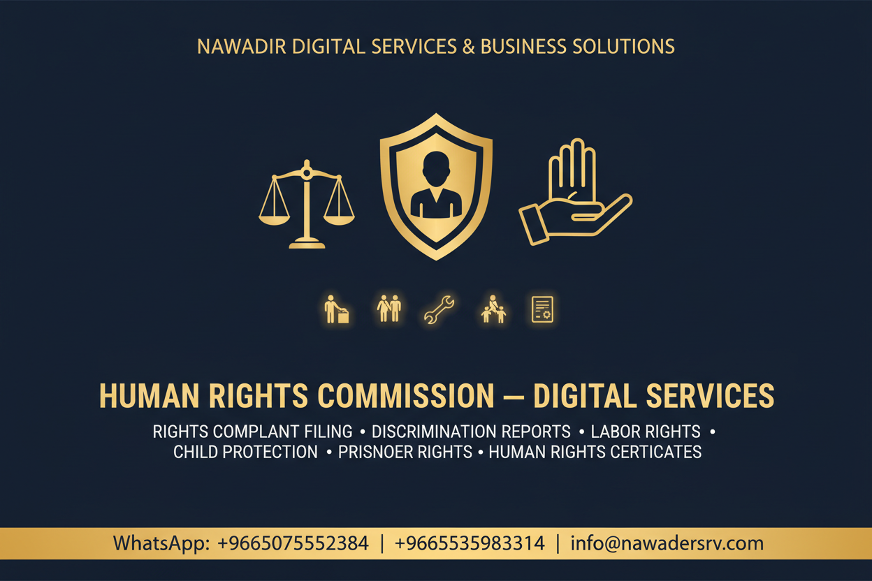 Human Rights Commission Digital Services - Nawadir
