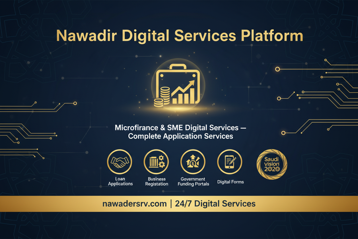 Nawadir Digital Services Platform - Microfinance & SME Digital Services