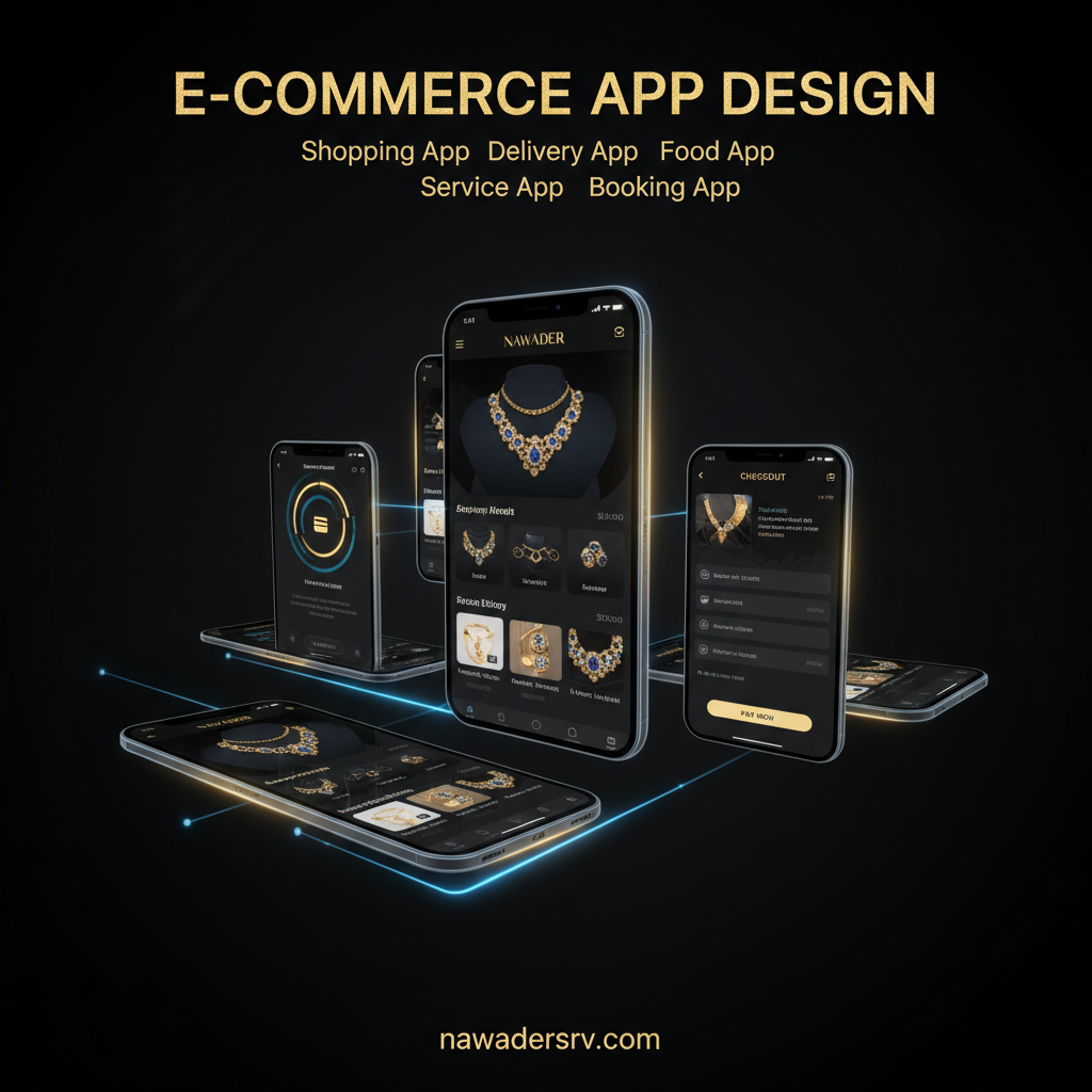 E-Commerce App Design - Nawader