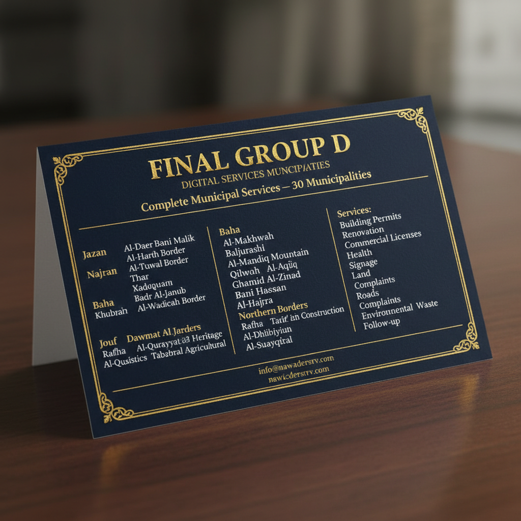 Complete Municipal Services D - Nawader