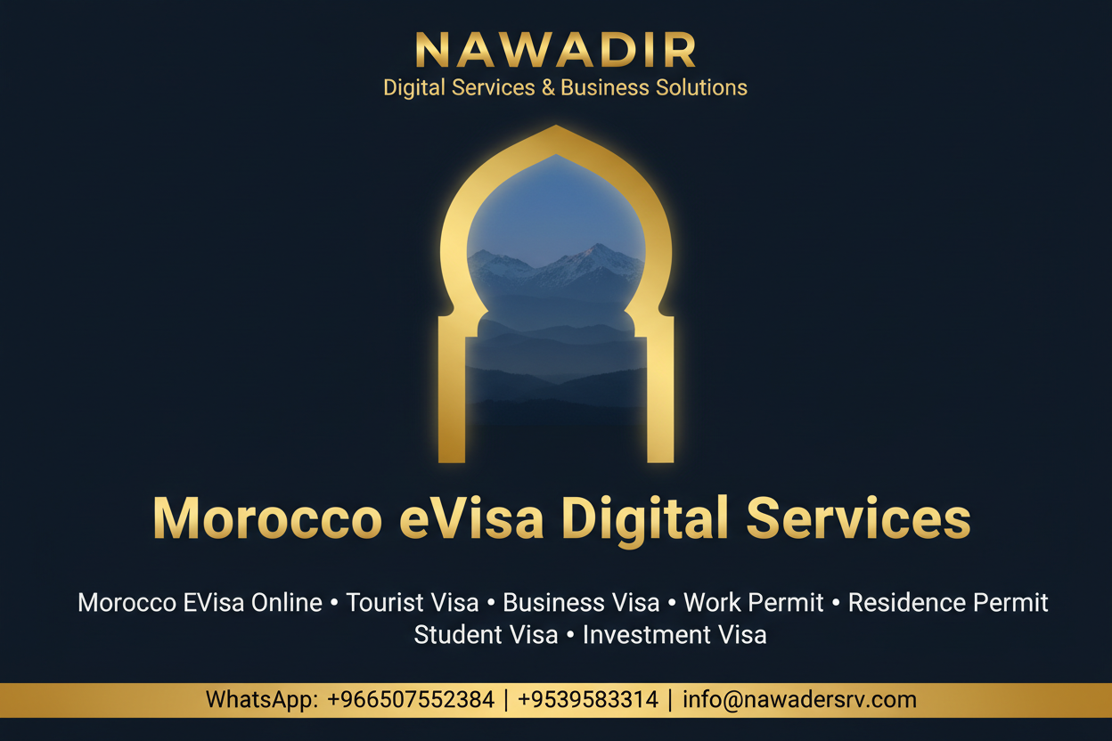 Morocco eVisa Digital Services - Nawadir