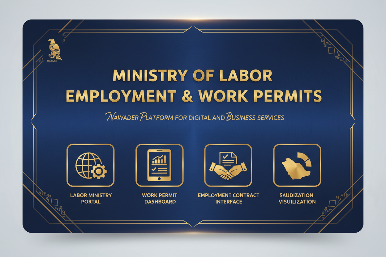 Ministry of Labor — Nawader Platform for Digital and Business Services