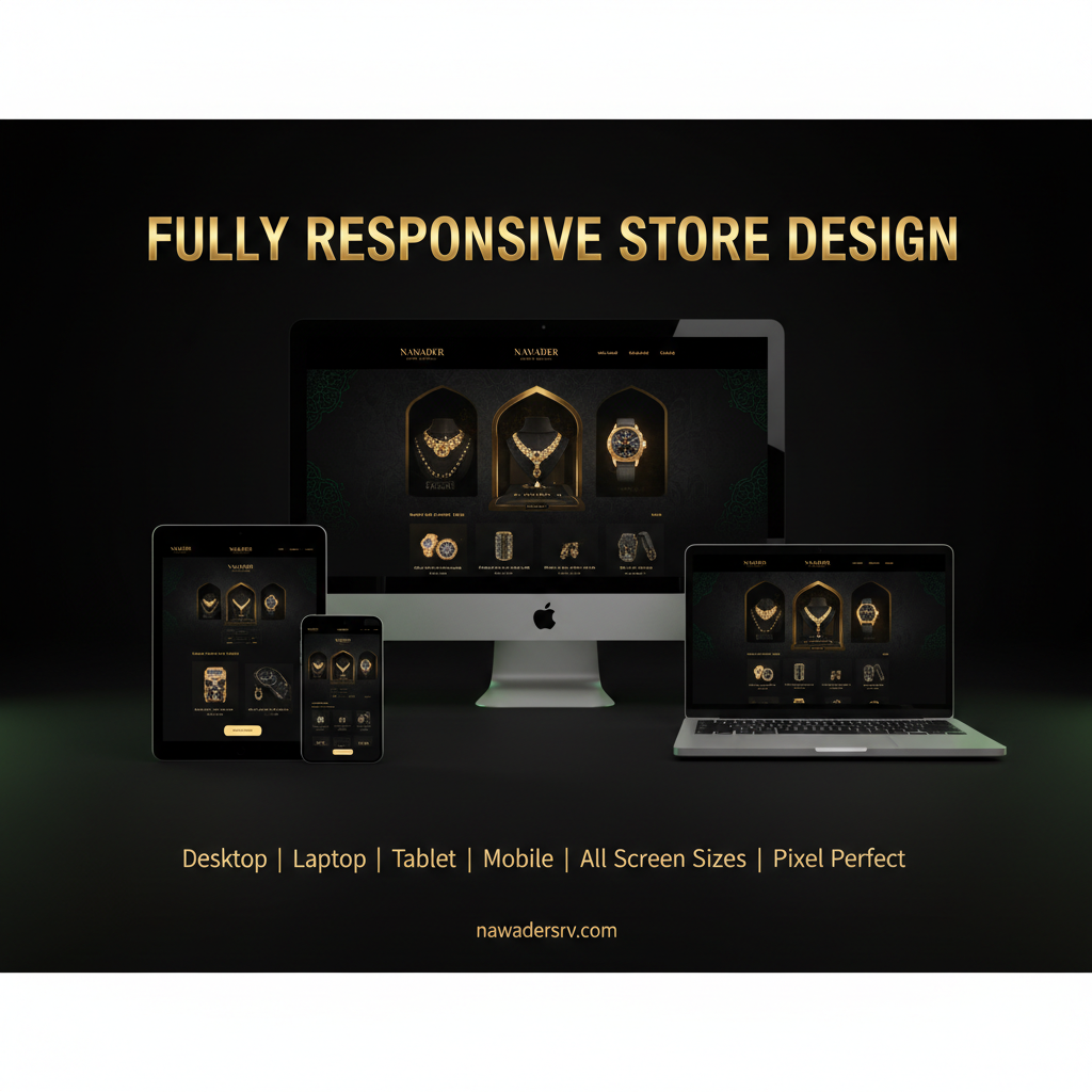Responsive Store Design - Nawader