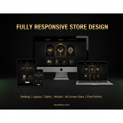 Responsive Store Design - Nawader