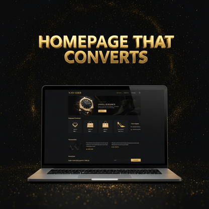 Homepage Design - Nawader