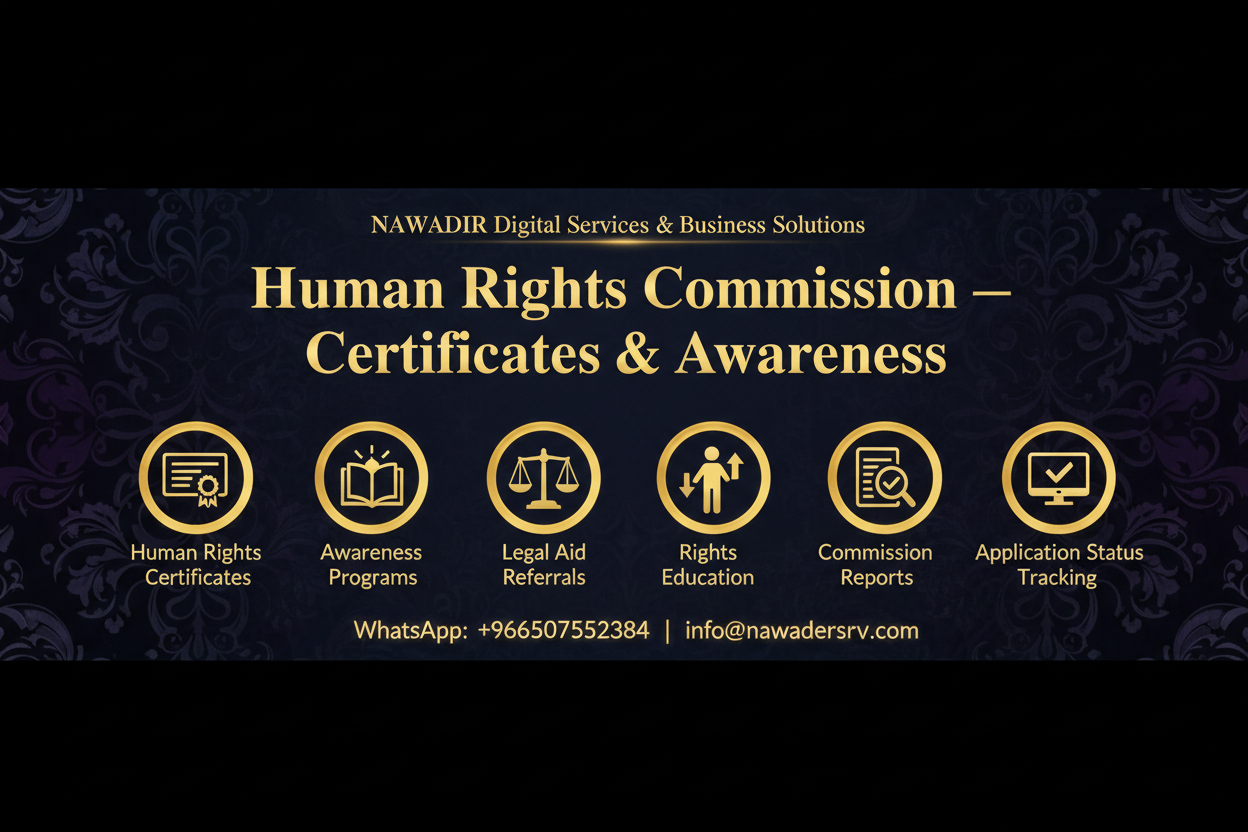 Human Rights Certificates and Awareness - Nawadir