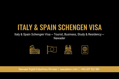 Italy & Spain Schengen Visa - Nawader