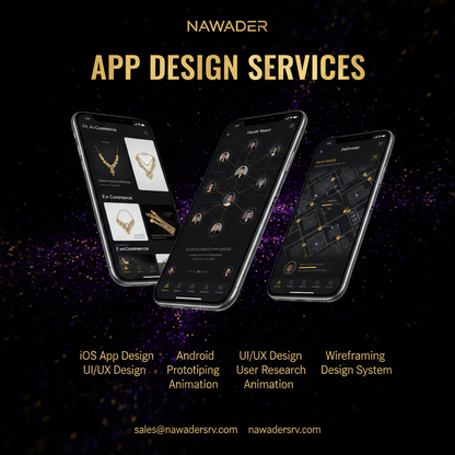 UI UX App Design - Nawader