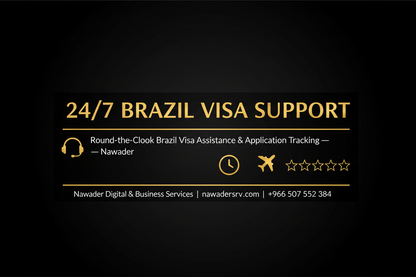 24/7 Brazil Visa Support - Nawader