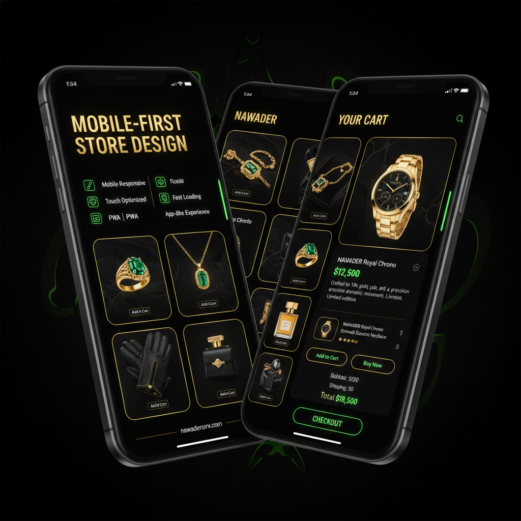Mobile Store Design - Nawader